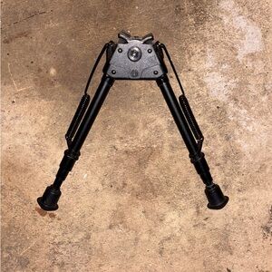 Adjustable Black Bipod Stand